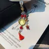 Colgante para Teléfono Móvil de Año Nuevo Colgante Mini de Aleación Hecho a Mano Creativo Llavero Adorno Año del Zodiaco Regalo