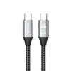 Cable de Datos USB4 con Funciones Completas, Tipo-C de Doble Extremo, Carga Rápida PD de 240W, Cable de Video de Alta Definición 8K, Cable de Carga