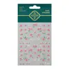Nuevos Pegatinas para Uñas Redanco 5D en Relieve Estilo Ins Flor de Luz Calcomanías para Uñas Estéreo Dr-1034