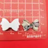 25mm Liso Gelo Colorido Marmorizado Irregular Gravata Borboleta Borboleta DIY Acessórios de Resina Adereços para Headwear Presilha de Cabelo Capa de Celular