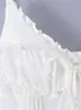 Para Comercio Exterior Transfronterizo Ropa de Mujer Verano 2026 Nuevo Estilo Francés Deseo Puro Encaje Ceñidor de Cintura Adelgazante Estilo Vacaciones Top Camisola