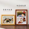 Porta-retrato de mesa lavando fotos em ornamentos de desktop 6 polegadas 7 polegadas moldura vazia parede impressão personalizada álbum de fotos quebra-cabeça diy