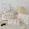 Bolsa de armazenamento de skincare de alto valor da moda bolsa de maquiagem portátil de grande capacidade para estudantes bolsa de armazenamento de artigos de higiene pessoal portátil para viagem