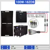 Panel Solar de 100W con 80% de descuento, Carga Rápida, Adecuado para Dispositivos Pequeños, Bolsa Plegable Solar de Carga para Móviles Zhenghao