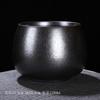 Pote de Borra de Chá Prato de Chá Cerâmica Grande Cinzeiro de Chá Kung Fu Chinês Seco Molhado em Água Zen Tigela de Resíduos de Chá Tigela de Água Embutida Água