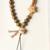Sándalo Verde Sándalo Perla Cadena para Teléfono Móvil Cordón Antiperdida Gato Lindo Colgante de Perlas Hecho a Mano DIY