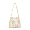 Nova Bolsa de Grande Capacidade Estilo Chinês Estilo Nacional Estilo Ocidental Bolsa Tote de Ombro para Mulheres Moda Nova Primavera 2025 para Trabalho e Deslocamento