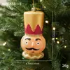 Adornos para árbol de Navidad transfronterizos, soldados elfo, decoraciones colgantes coloridas, accesorios, colgantes, decoraciones de ambiente festivo