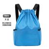 Mochila de baloncesto con bolsillo para el hombro y cordón, con logotipo personalizado, bolsa de almacenamiento, ligera, para entrenamiento, eventos, publicidad, fútbol, personalizada.