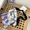 Bolso bandolera de nailon de alta calidad para chica, estilo coreano, con diseño de nicho, bolso informal con llavero a juego.