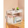 Estantería de escritorio, estantería de almacenamiento de escritorio, estantería de almacenamiento de escritorio, escritorio de dormitorio, mesa de estudio, estante pequeño de varias capas, estante, estante