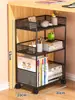Estante de Almacenamiento de Escritorio Estantería Escritorio de Dormitorio Escritorio de Oficina Estante de Almacenamiento Estante Pequeño Multicapa Estante Pequeño Estante de Organización por Capas