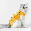 Ropa de Esterilización de Mascotas Transfronteriza, Ropa de Vendaje Anti-Lameduras para Recuperación de Gatos después de Cirugía de Esterilización, Ropa Transpirable para Gatas Destetadas # #
