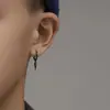 Pendiente de Oreja Cónico de Moda para Hombre Tendencia Distintivo Pendiente Individual Joyería Estilo Frío Ins Pendientes Geométricos para Hombre Hip-Hop