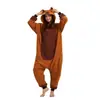 Pijama Onesie de Flanela Azul Gato Garfield Fofo para Outono e Inverno para Crianças, Meninos e Meninas, Roupa de Dormir Desenho Animado de Animal