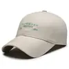 Nueva gorra bordada con letras estilo coreano para mujer, hace que la cara se vea más pequeña, gorra de béisbol versátil para hombre, protección solar para exteriores, moderna y a la moda