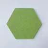 Panel Hexagonal de Fieltro Aislante de Sonido Tablero Hexagonal de Fieltro Oficina Hogar Escuela Tablero de Mensajes Adhesivo de Pared Absorbente de Sonido
