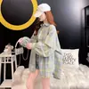 Protección Solar Verano 2026 Nueva Camisa a Cuadros Estilo Coreano Holgada Talla Grande Camisa de Manga Larga Top Estilo Hong Kong