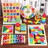 Brinquedos Educativos para Crianças da Primeira Infância, Brinquedos Musicais de Madeira para Bebês, Instrumentos Musicais Orff, Conjunto de Instrumentos de Madeira, Quebra-Cabeças Educativos