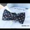 Traje formal para hombre casual británico coreano poliéster doble corbata de moño fabricantes de corbatas de moño de moda en stock