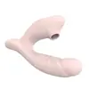 Nuevo vibrador de placer instantáneo basado en succión de Amazon, recargable por USB, masajeador clitoriano y del punto G para mujeres, producto para adultos