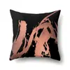 Funda de almohada de poliéster Decoración de coche Funda de almohada impresa para el hogar Funda de cojín de cintura Cojín de coche Funda de cojín de mesita de noche QTA37
