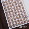 Accesorios de Arte para Uñas de Alta Calidad K9 Hielo Transparente Fondo Abierto Apilables con Pedrería Súper Brillantes Rectangulares Ovalados Acabado Perla Decoraciones de Uñas Apilables con Pedrería