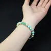 Pulseira de Cinábrio Feminina Pulseira de Pedra Shoushan Jade Pulseira de Moda Dopamina Cinábrio Realgar Pulseira Bodhi Garra de Gato