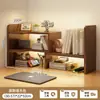 Estante de Mesa Porta-Objetos Estação de Trabalho Prateleira de Mesa para Armazenamento Quarto de Estudante Canto de Mesa Estante de Livros Armário de Mesa para Armazenamento