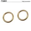 4.8 linha 1 polegada 2 arame de ferro círculo acessório de ferragem para mala fivela de bolsa anel de bolsa bobina diâmetro interno 3,2 cm