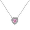 Collar de plata esterlina S925 transfronterizo europeo y americano para mujer, de alta gama, con incrustaciones de circonitas, moderno, combinable, colorido y fresco, cadena de clavícula.