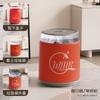 Cubo de basura para dormitorio Latas de Coca-Cola Popular en Internet Creativo Gran Capacidad con Tapa y Tipo Pulsador Sala de estar Almacenamiento Doméstico Papelera