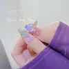 Decorações 3D para Unhas Mocha Dopamina Fundo Plano Pequena Lua Estrela Borboleta Pedras de Strass para Unhas Mocha Decorações para Ponta dos Dedos