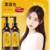 Tinta de Cabelo Hot-Selling Peça Única Dropshipping para Cobrir Cabelos Grisalhos, Fragrância Floral, Fórmula à Base de Plantas, Sem Peróxido, Tinta de Cabelo que Não Mancha a Pele