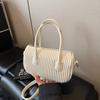 Bolsas de Designer de Nicho para Mulheres 2026 Nova Moda de Verão Versátil Bolsa Transversal Estilo Coreano Bolsa Almofada Plissada