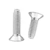 Acero al Carbono Niquelado Cabeza Avellanada en Cruz Rosca Triangular Autorroscante Bloqueo Tornillos de Rosca Triangular Venta al por Mayor M2/M3/M5/M6