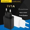 Carregador de celular padrão europeu 5V1A ce carregador padrão europeu certificação CE cabeça de carregamento inteligente 5V2AUSB de alta qualidade