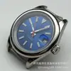 Esfera de Reloj Mecánico Unisex 36mm/39mm, Cuerda Automática, Movimiento Chino 35, Cristal de Zafiro