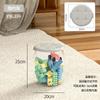 Cubo de almacenamiento personalizado para niños Taburete de almacenamiento para muñecos de juguete Taburete de almacenamiento transparente Taburete pequeño Caja de almacenamiento Caja de almacenamiento