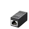 Conector de Cable de Red Directo 100 Gigabit 8P8C Cabezal de Extensión Adaptador de Red Conector de Red RJ45