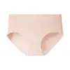 Algodón Jacquard Suave Mejorado 7A Sin Costuras Cuidado Seda Entrepierna Antibacteriana Cintura Media Talla Grande Algodón Puro Ropa Interior Sin Costuras Modelo Nuevo Otoño