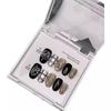 Pontas de Unha Curtas Feitas à Mão com Acabamento de Luxo, Adesivos de Unha Ovais Curtos Estilo Ins Nicho, Novo Kit de Arte para Unhas Feito à Mão