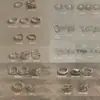 Anillo de Plata de Ley S925 Estilo Simple para Mujer, No se Desvanece, Lujo Accesible, Versátil, de Nicho, Gama Alta, Joyería de Mano Nueva Abierta
