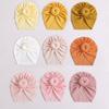Europa y Estados Unidos nuevos accesorios para el cabello gorro fetal para bebé donut sombrero indio gorro de toalla de fontanela para niños al por mayor