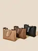 Bolso Tote de Gran Capacidad a la Moda para Mujer, Bolso de Hombro Estilo Nuevo, Bolso Tote Grande Sencillo para el Trabajo y los Viajes