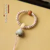 Pieza de Arte Hecha a Mano de Bodhi con Estrella y Luna: Sencillos y Elegantes Estilo Zen Hechos a Mano Trenzados Semiacabados Joyería DIY Accesorios Zorro de Nueve Colas Bodhi Hechos a Mano