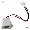 Placa de Alimentación Boost de Carga y Descarga Integrada con Socket Hembra de 5V para Batería de Litio 18650 Tipo-C de Protección