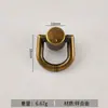 Gancho Fecho de Monge Cabeça Retro Chupeta Anel Stud Fivela de Pendurar Gancho para Capa de Celular Joalheria Ferragem Decorativa Stud Puxador