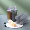 Molde para Paletas de Helado de Verano Modelo Casero de Helado Paleta Infantil con Tapa Molde para Paletas Caja de Paleta de Nieve