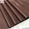 Nylon 70D Brilhante PU Embossado Revestido Poliéster Tafetá Nylon Jovem Fino PU Brilhante Revestido Tecido Anti-veludo Não-bile